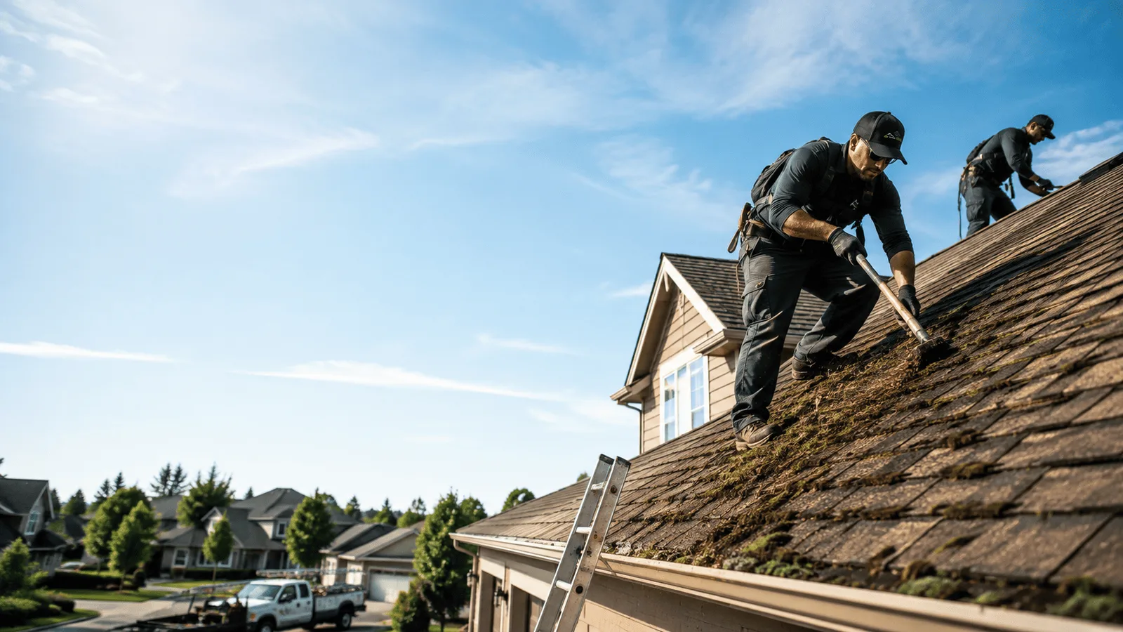 Roof Moss Removal in Chillicothe, IL near me